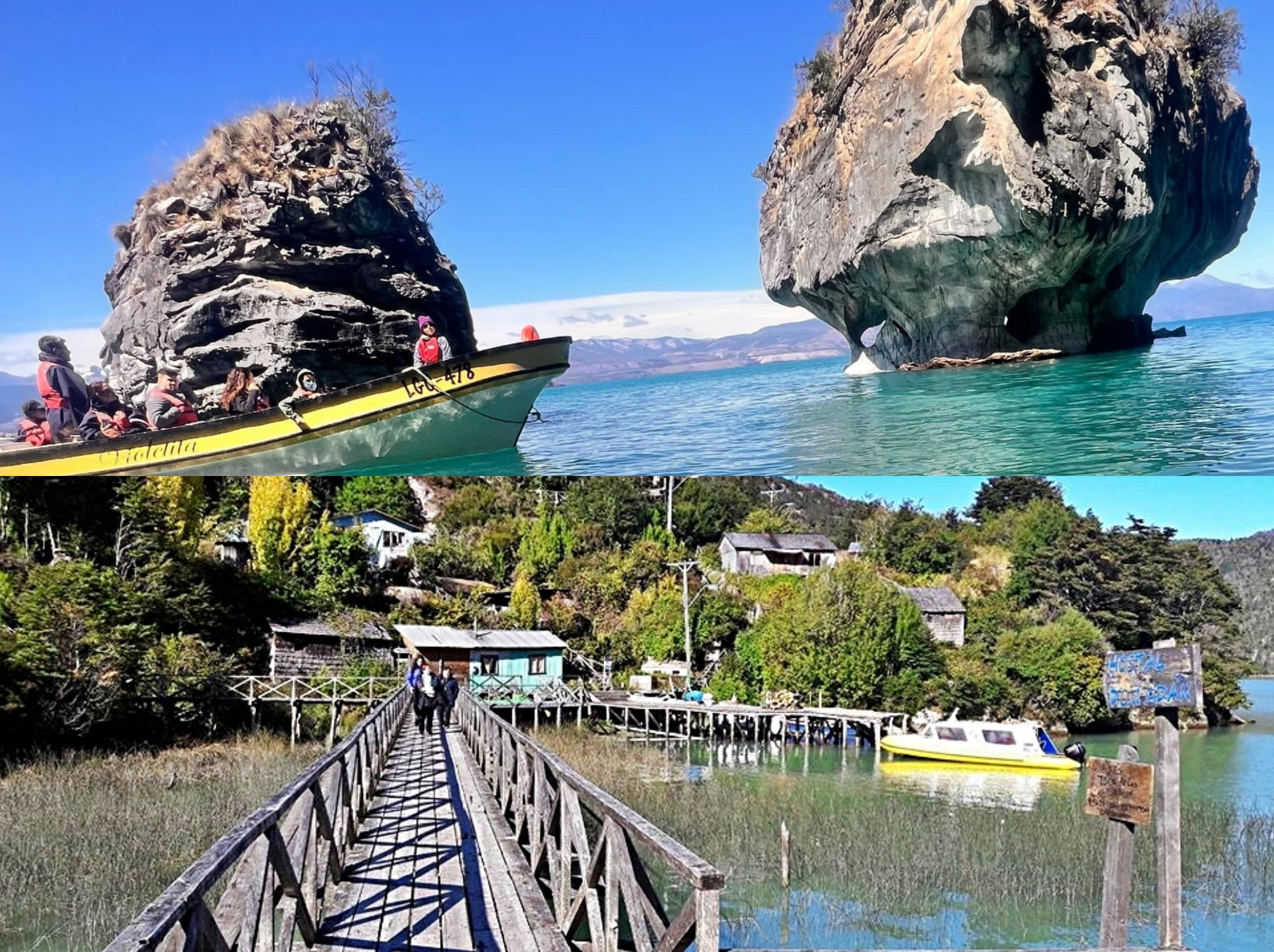 Capillas de Mármol + Caleta Tortel