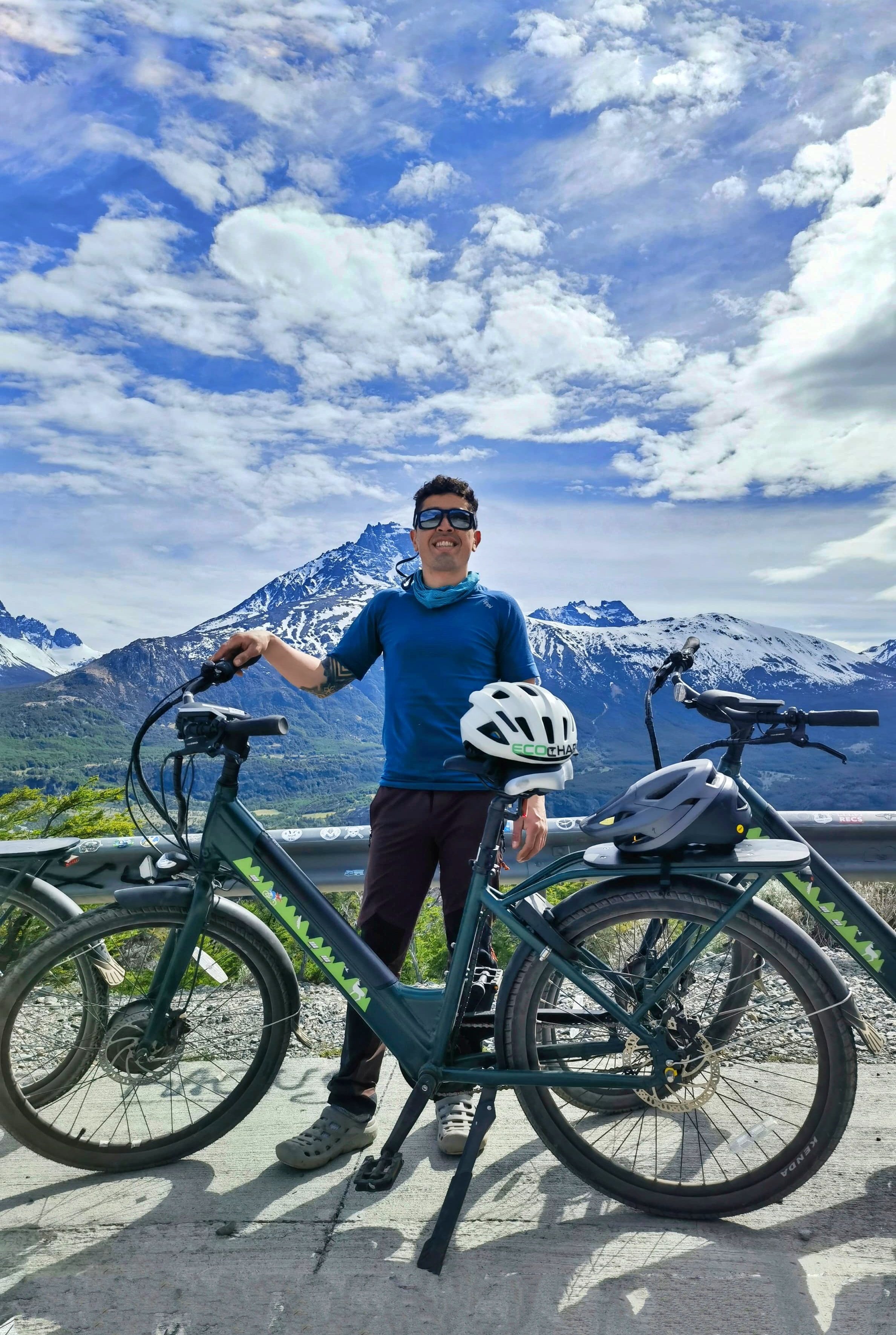 Bicitando Cerro Castillo en E-Bike