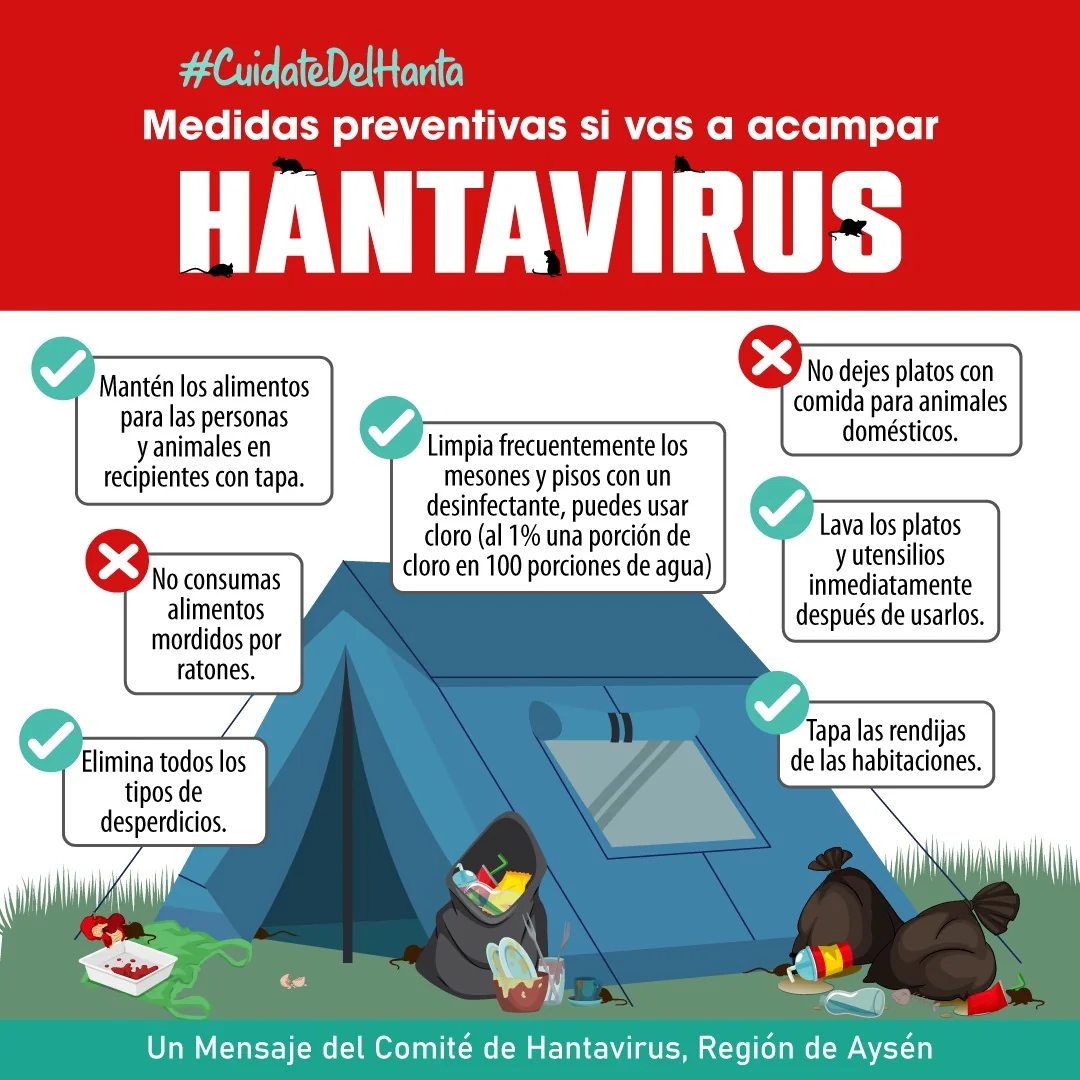 Medidas preventivas si vas a acampar